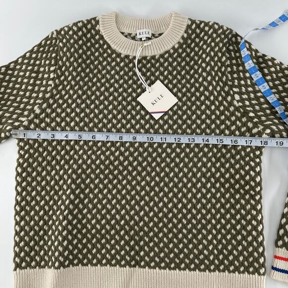 Kule Women's The Greene Honeycomb Wool Blend Sweater Size XS - Picture 10 of 13